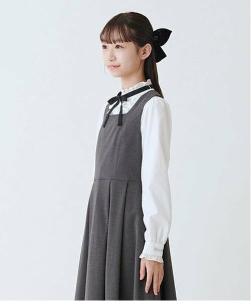 mezzo piano junior / メゾピアノジュニア シャツ・ブラウス | スタンドフリルブラウス | 詳細1
