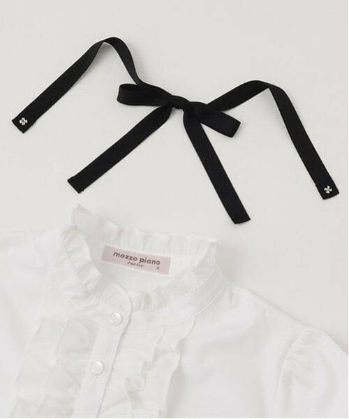 mezzo piano junior / メゾピアノジュニア シャツ・ブラウス | スタンドフリルブラウス | 詳細12