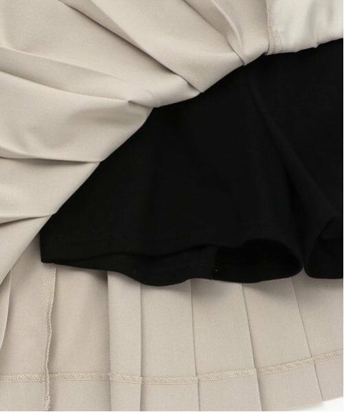 mezzo piano junior / メゾピアノジュニア ミニ・ひざ丈スカート | バックルベルトつき2段プリーツスカパン | 詳細15