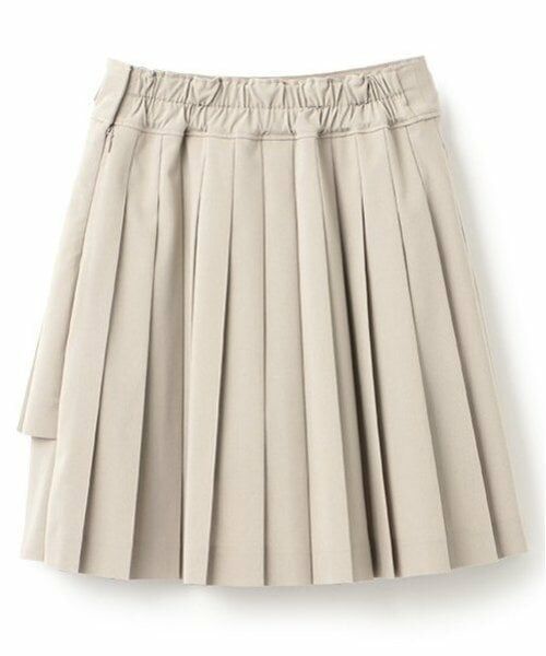 mezzo piano junior / メゾピアノジュニア ミニ・ひざ丈スカート | バックルベルトつき2段プリーツスカパン | 詳細8