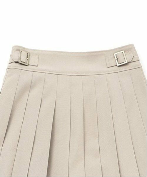 mezzo piano junior / メゾピアノジュニア ミニ・ひざ丈スカート | バックルベルトつき2段プリーツスカパン | 詳細9