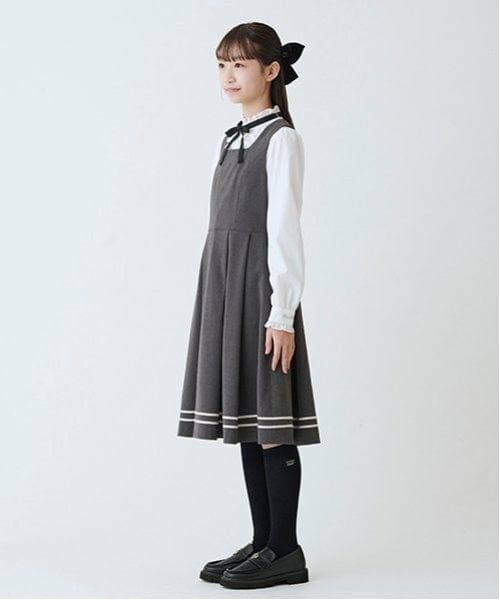 mezzo piano junior / メゾピアノジュニア テーラードジャケット | セーラーショートジャケット&ジャンパースカートセット | 詳細10