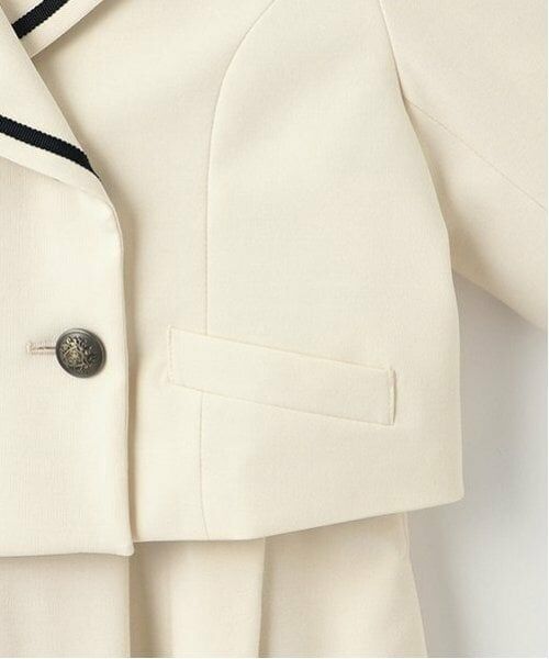 mezzo piano junior / メゾピアノジュニア テーラードジャケット | セーラーショートジャケット&ジャンパースカートセット | 詳細21
