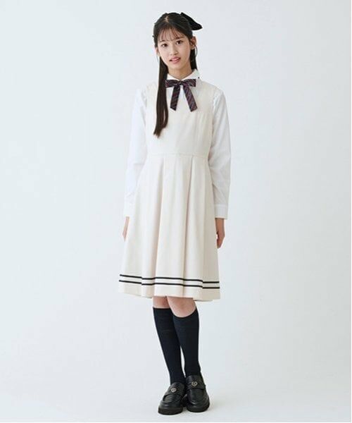 mezzo piano junior / メゾピアノジュニア テーラードジャケット | セーラーショートジャケット&ジャンパースカートセット | 詳細6