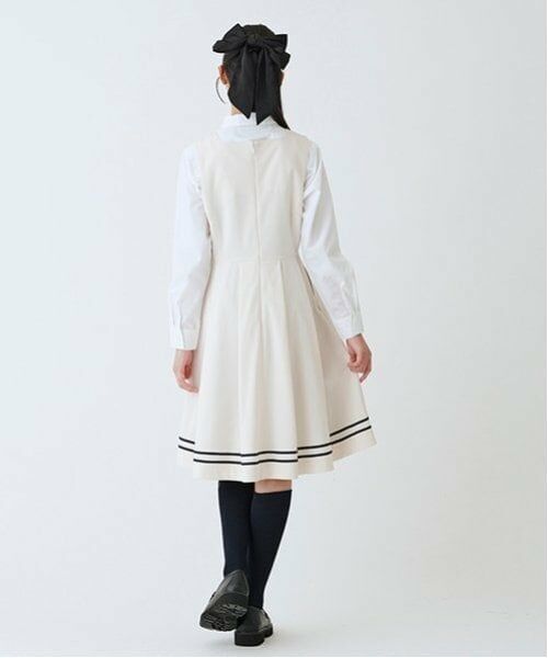 mezzo piano junior / メゾピアノジュニア テーラードジャケット | セーラーショートジャケット&ジャンパースカートセット | 詳細7