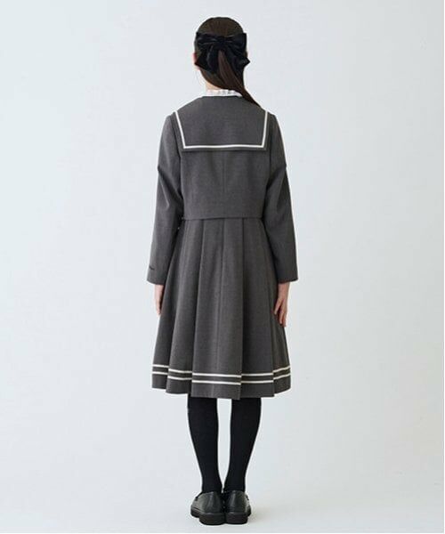 mezzo piano junior / メゾピアノジュニア テーラードジャケット | セーラーショートジャケット&ジャンパースカートセット | 詳細9