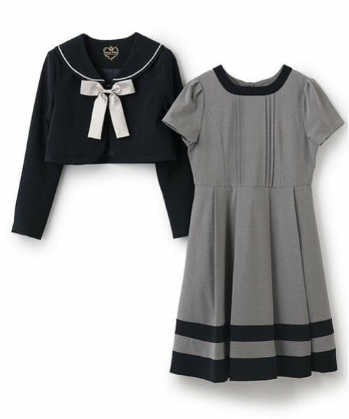 mezzo piano junior / メゾピアノジュニア ドレス | セーラージャケット＆ワンピースセット | 詳細11