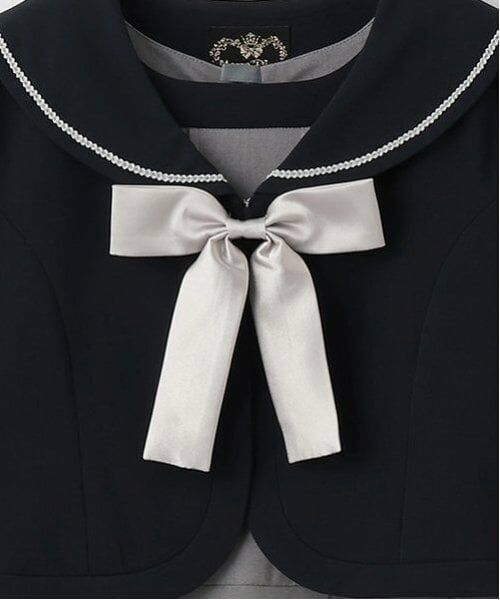 mezzo piano junior / メゾピアノジュニア ドレス | セーラージャケット＆ワンピースセット | 詳細12