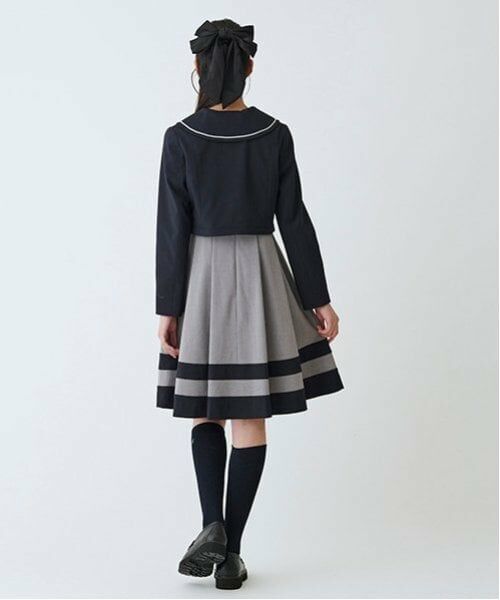mezzo piano junior / メゾピアノジュニア ドレス | セーラージャケット＆ワンピースセット | 詳細2