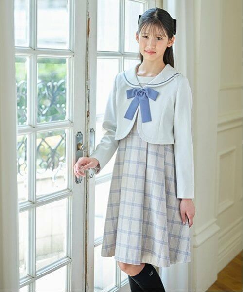 mezzo piano junior / メゾピアノジュニア ドレス | セーラージャケット＆ワンピースセット | 詳細9
