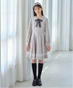 mezzo piano junior / メゾピアノジュニア ミニ丈・ひざ丈ワンピース | セーラーワンピース