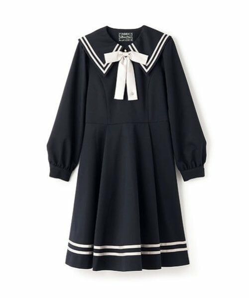 mezzo piano junior / メゾピアノジュニア ミニ丈・ひざ丈ワンピース | セーラーワンピース | 詳細18