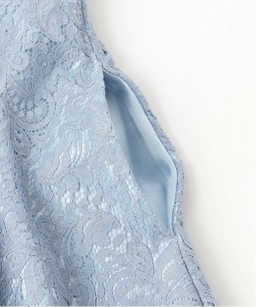 mezzo piano junior / メゾピアノジュニア ドレス | ふんわりリボンタイつきレースワンピース | 詳細15