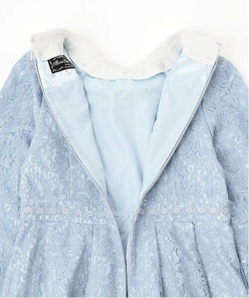 mezzo piano junior / メゾピアノジュニア ドレス | ふんわりリボンタイつきレースワンピース | 詳細19