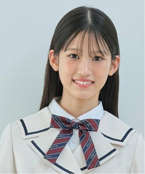 mezzo piano junior / メゾピアノジュニア ネクタイ | レジメンタル柄リボンタイ | 詳細3