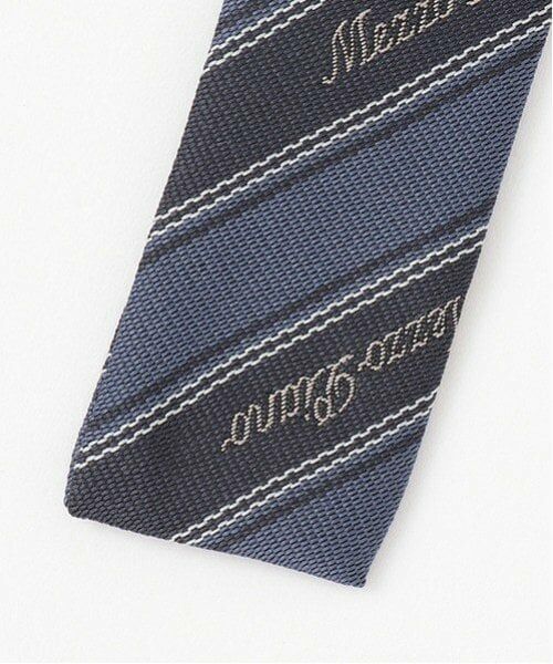 mezzo piano junior / メゾピアノジュニア ネクタイ | レジメンタル柄リボンタイ | 詳細9