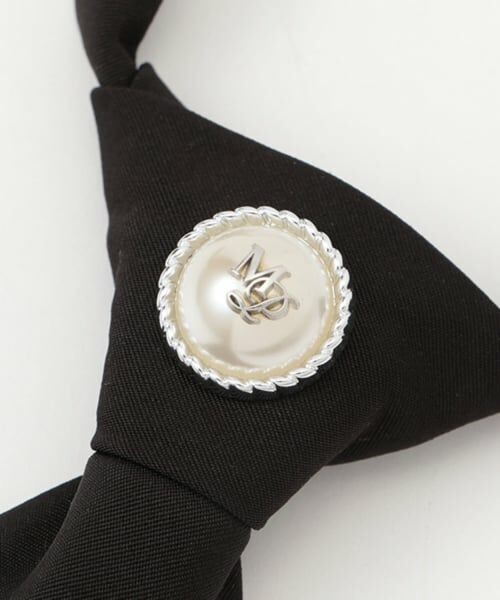 mezzo piano junior / メゾピアノジュニア ネクタイ | ロゴパールつきネクタイ | 詳細3