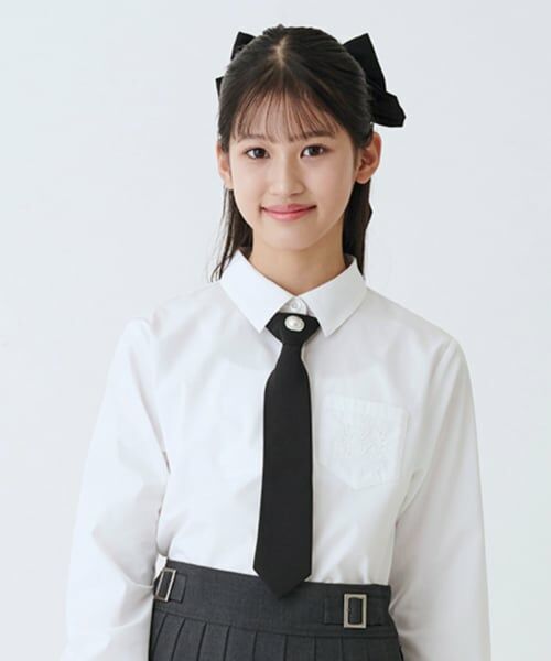 mezzo piano junior / メゾピアノジュニア ネクタイ | ロゴパールつきネクタイ | 詳細7