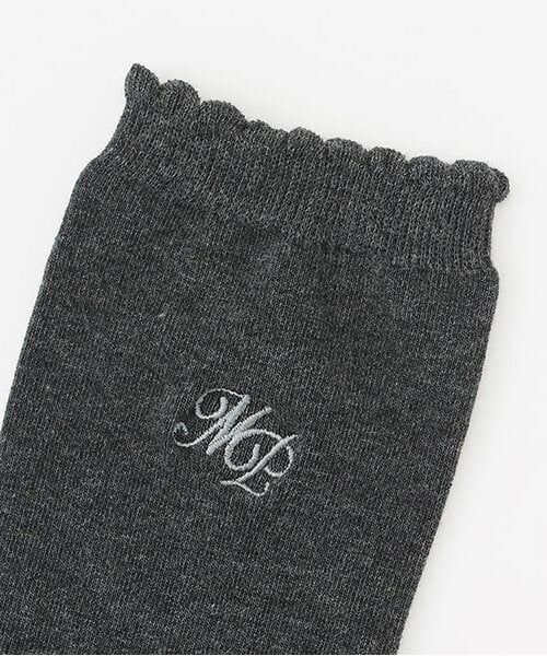 mezzo piano junior / メゾピアノジュニア ソックス | ワンポイントハイソックス | 詳細1