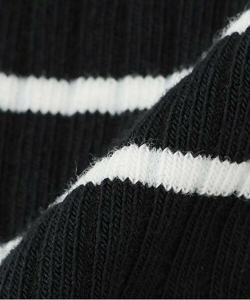 mezzo piano junior / メゾピアノジュニア ソックス | ラインハイソックス | 詳細3