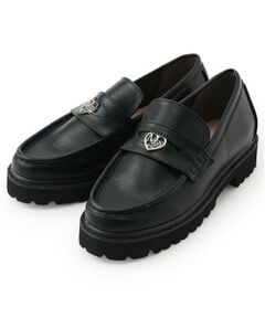 mezzo piano junior / メゾピアノジュニア ビジネス・ドレスシューズ | ハートプレートローファー