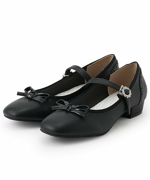 mezzo piano junior / メゾピアノジュニア パンプス | ビジューバックルストラップシューズ | 詳細10