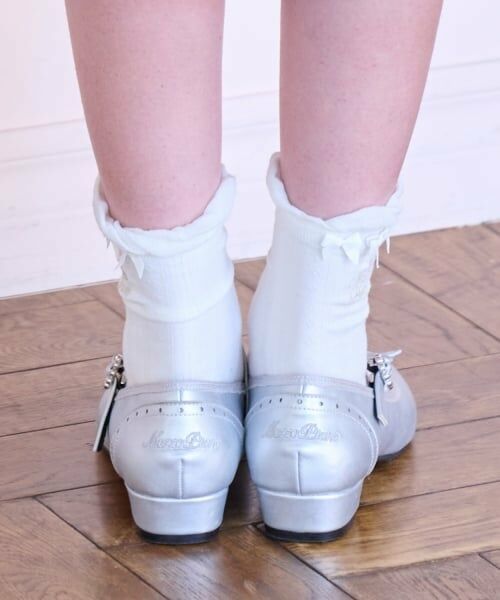 mezzo piano junior / メゾピアノジュニア パンプス | ビジューバックルストラップシューズ | 詳細12