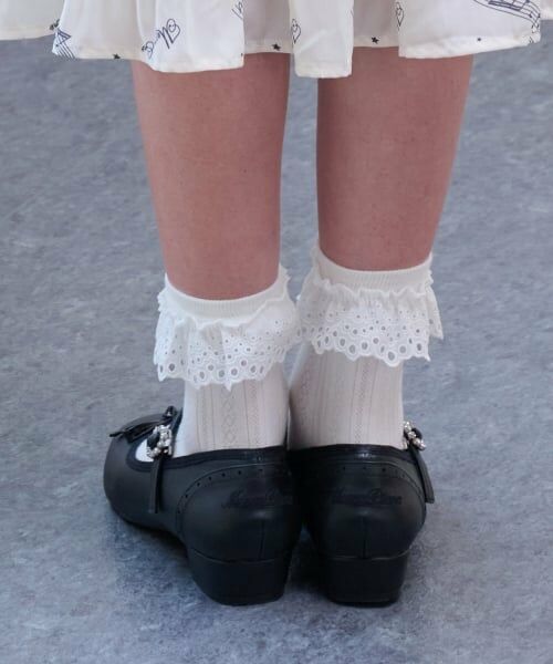 mezzo piano junior / メゾピアノジュニア パンプス | ビジューバックルストラップシューズ | 詳細17