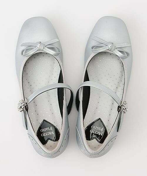 mezzo piano junior / メゾピアノジュニア パンプス | ビジューバックルストラップシューズ | 詳細7