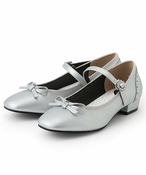 mezzo piano junior / メゾピアノジュニア パンプス | ビジューバックルストラップシューズ | 詳細9