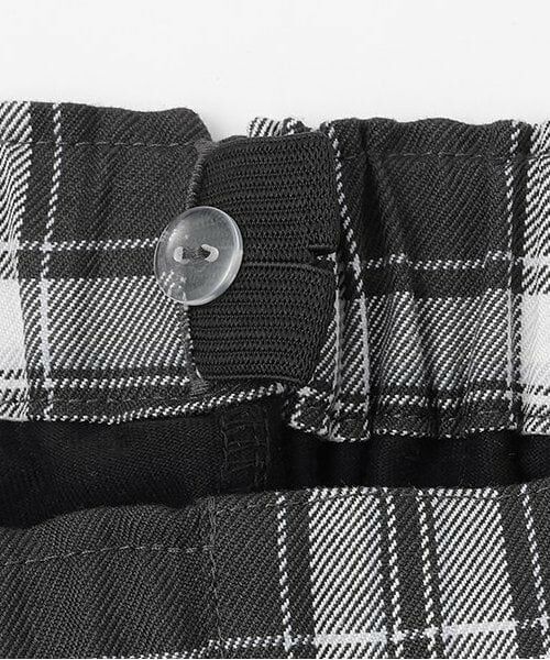 mezzo piano junior / メゾピアノジュニア ショート・ハーフ・半端丈パンツ | チェックフレアースカパン | 詳細3