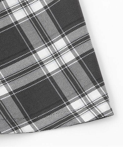 mezzo piano junior / メゾピアノジュニア ショート・ハーフ・半端丈パンツ | チェックフレアースカパン | 詳細5