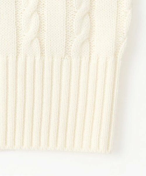 mezzo piano junior / メゾピアノジュニア ニット・セーター | ケーブルニットプルオーバー | 詳細5
