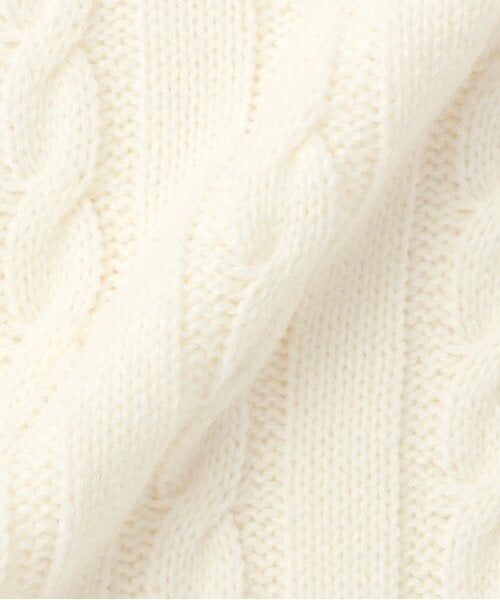 mezzo piano junior / メゾピアノジュニア ニット・セーター | ケーブルニットプルオーバー | 詳細6