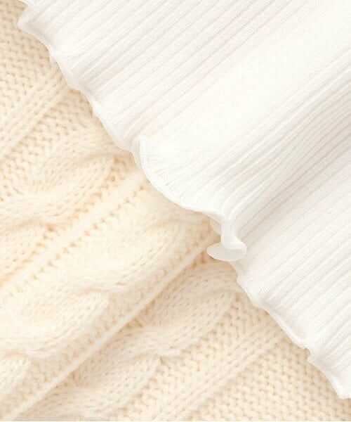 mezzo piano junior / メゾピアノジュニア ニット・セーター | 【福袋B】ハーフジップニット＆テレコ長袖Tシャツセット | 詳細10