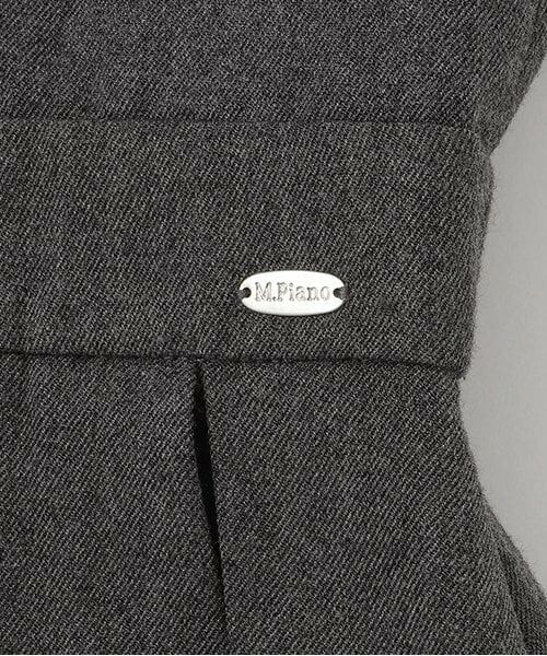 mezzo piano junior / メゾピアノジュニア ミニ丈・ひざ丈ワンピース | Vネックジャンパースカート | 詳細4