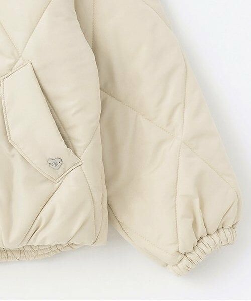 mezzo piano junior / メゾピアノジュニア ブルゾン | 中わたキルトブルゾン | 詳細5