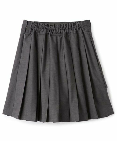 mezzo piano junior / メゾピアノジュニア ショート・ハーフ・半端丈パンツ | 【ニコ☆プチ掲載】レースアップリボン2段プリーツスカパン | 詳細12