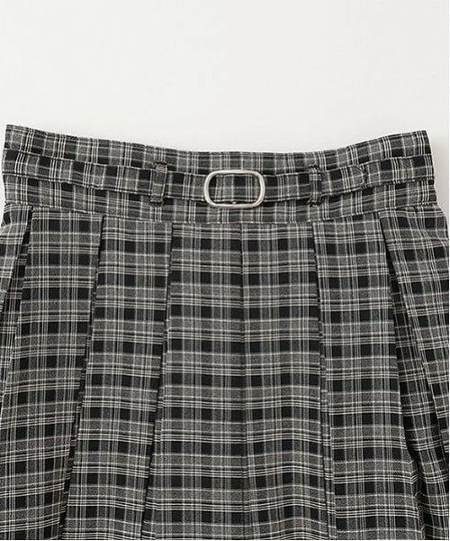 mezzo piano junior / メゾピアノジュニア ショート・ハーフ・半端丈パンツ | チェック柄ボックスプリーツスカパン&チュールスカートセット | 詳細18