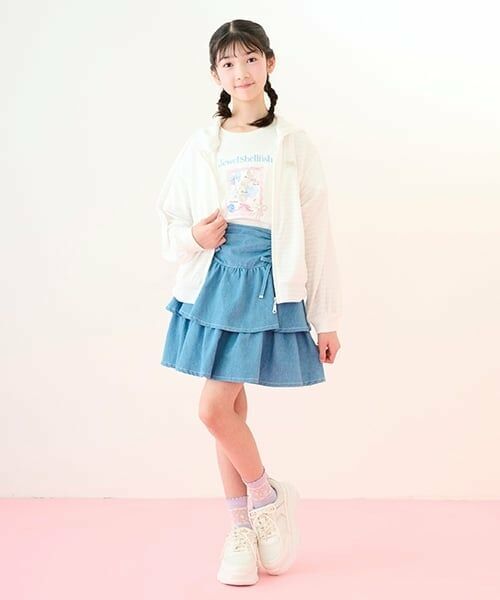 mezzo piano junior / メゾピアノジュニア ショート・ハーフ・半端丈パンツ | ドロストティアードスカパン | 詳細27