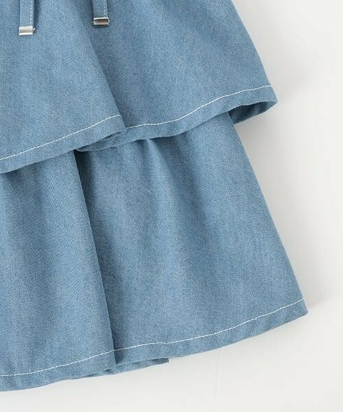 mezzo piano junior / メゾピアノジュニア ショート・ハーフ・半端丈パンツ | ドロストティアードスカパン | 詳細4