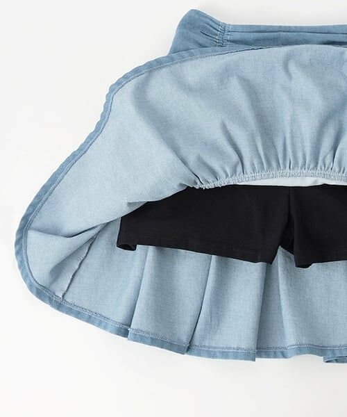 mezzo piano junior / メゾピアノジュニア ショート・ハーフ・半端丈パンツ | ドロストティアードスカパン | 詳細6
