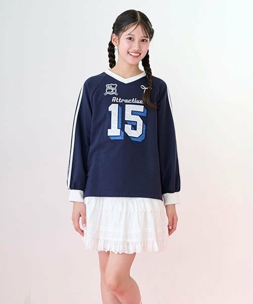 mezzo piano junior / メゾピアノジュニア ショート・ハーフ・半端丈パンツ | リボンレースティアードスカパン | 詳細11