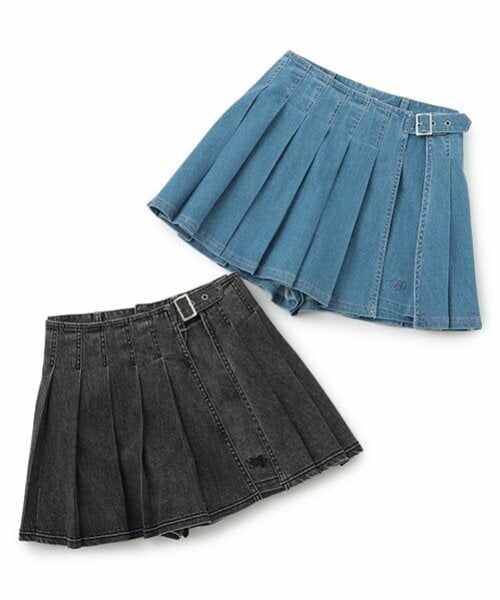 mezzo piano junior / メゾピアノジュニア ショート・ハーフ・半端丈パンツ | 【Cuugal掲載】ラッププリーツショートパンツ（2WAY) | 詳細12