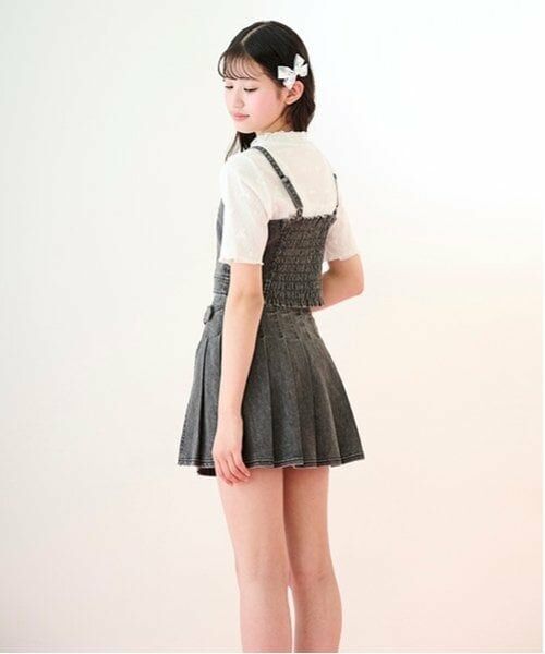 mezzo piano junior / メゾピアノジュニア ショート・ハーフ・半端丈パンツ | 【Cuugal掲載】ラッププリーツショートパンツ（2WAY) | 詳細17