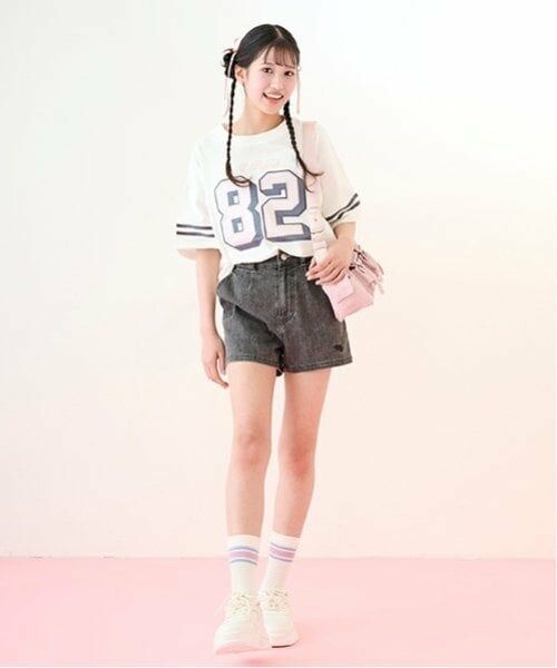 mezzo piano junior / メゾピアノジュニア ショート・ハーフ・半端丈パンツ | 【Cuugal掲載】ラッププリーツショートパンツ（2WAY) | 詳細20