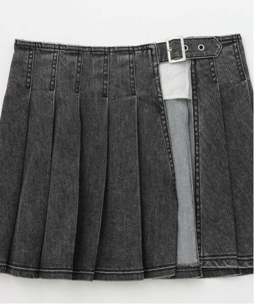 mezzo piano junior / メゾピアノジュニア ショート・ハーフ・半端丈パンツ | 【Cuugal掲載】ラッププリーツショートパンツ（2WAY) | 詳細3