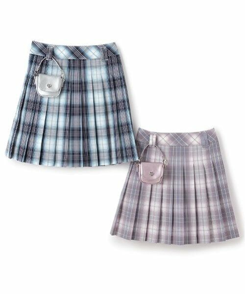 mezzo piano junior / メゾピアノジュニア ショート・ハーフ・半端丈パンツ | 【ニコ☆プチ掲載】ミニバッグつきプリーツスカパン | 詳細12