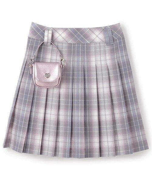 mezzo piano junior / メゾピアノジュニア ショート・ハーフ・半端丈パンツ | 【ニコ☆プチ掲載】ミニバッグつきプリーツスカパン | 詳細13