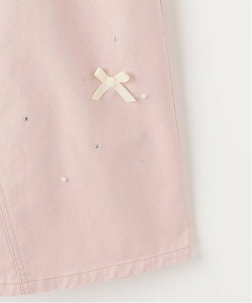 mezzo piano junior / メゾピアノジュニア ミニ・ひざ丈スカート | リボン×パール×ラインストーン ミディスカート | 詳細11